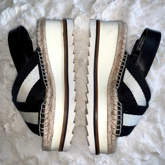 Marc Fisher Platform Espadrille Sandals Sz 5 1/2 5.5 - Picture 3 of 8